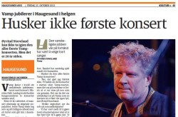 Faksimilie Haugesunds avis 25.9-2013