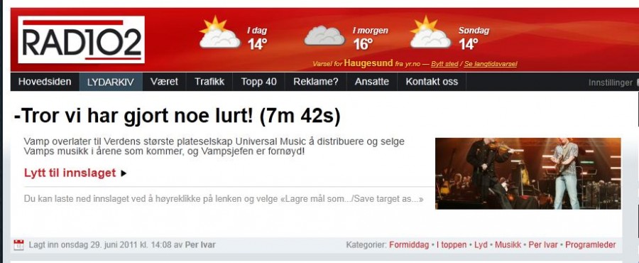 Faksimilie Radio 102