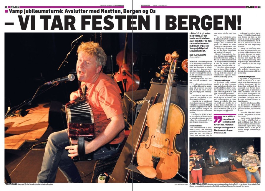 Faksimilie Bergensavisen 4.12-2013